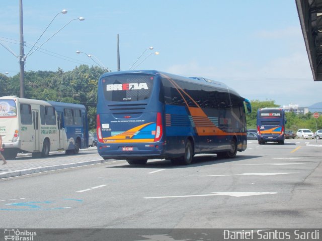 Breda Transportes e Serviços 1720 na cidade de Praia Grande, São Paulo, Brasil, por Daniel Santos Sardi. Número da foto: #2238833.