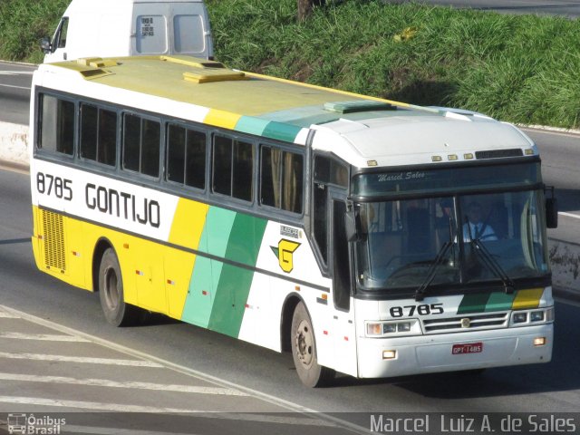 Empresa Gontijo de Transportes 8785 na cidade de Belo Horizonte, Minas Gerais, Brasil, por Marcel  Sales. Número da foto: #2241566.