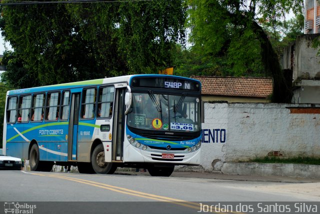 Viação Ponte Coberta RJ 190.042 na cidade de Rio de Janeiro, Rio de Janeiro, Brasil, por Jordan dos Santos Silva. Número da foto: #2241716.