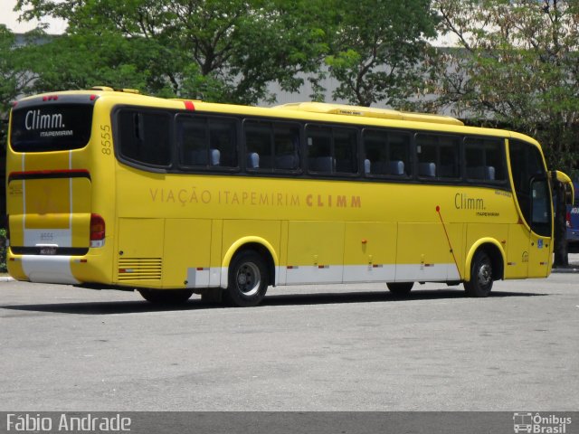 Viação Itapemirim 8555 na cidade de Vitória, Espírito Santo, Brasil, por Fábio Andrade. ID da foto: 2241311.