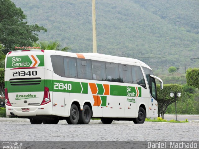 Cia. São Geraldo de Viação 21340 na cidade de Jequié, Bahia, Brasil, por Daniel  Machado. Número da foto: #2242169.