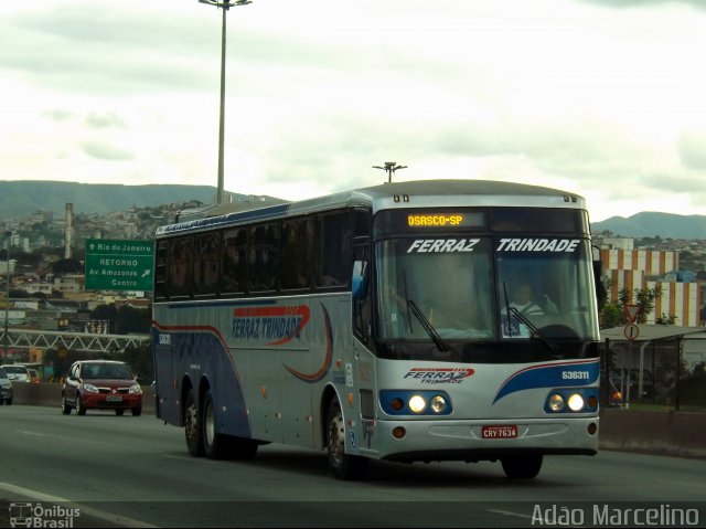Viação Ferraz Trindade 536311 na cidade de Belo Horizonte, Minas Gerais, Brasil, por Adão Raimundo Marcelino. Número da foto: #2242415.