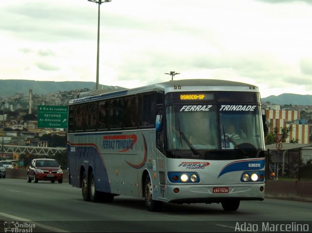 Viação Ferraz Trindade 536311 na cidade de Belo Horizonte, Minas Gerais, Brasil, por Adão Raimundo Marcelino. ID da foto: 2242415.