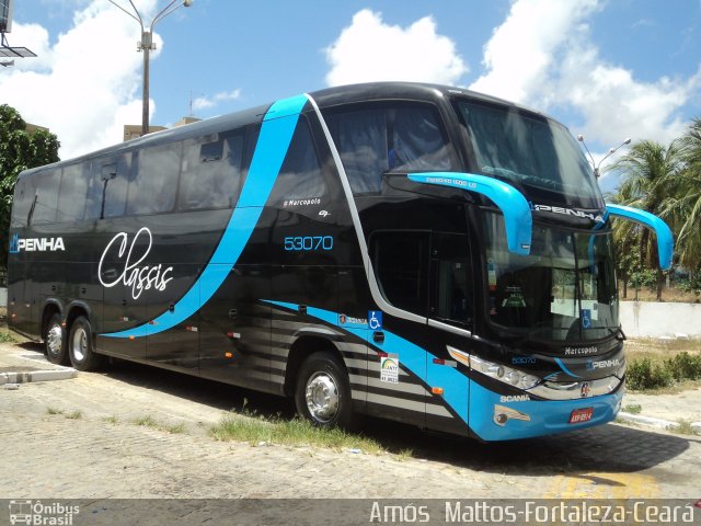 Empresa de Ônibus Nossa Senhora da Penha 53070 na cidade de Fortaleza, Ceará, Brasil, por Amós  Mattos. Número da foto: #2240943.