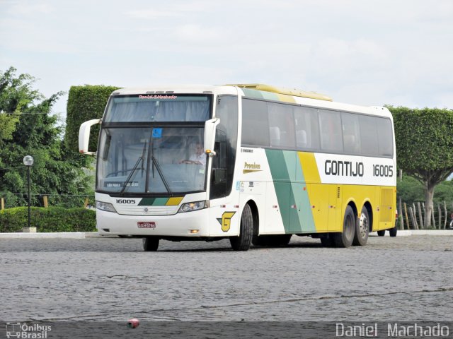 Empresa Gontijo de Transportes 16005 na cidade de Jequié, Bahia, Brasil, por Daniel  Machado. Número da foto: #2241652.