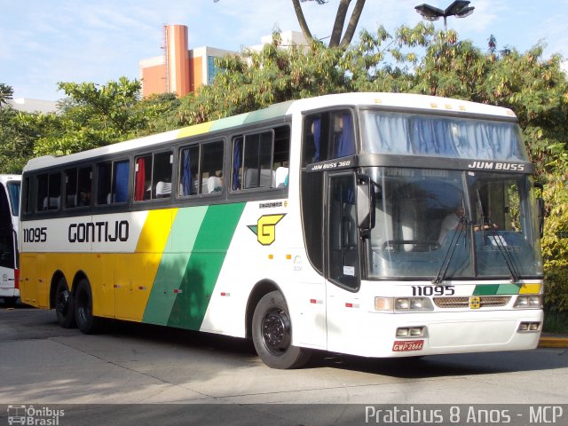 Empresa Gontijo de Transportes 11095 na cidade de São Paulo, São Paulo, Brasil, por Cristiano Soares da Silva. Número da foto: #2242138.