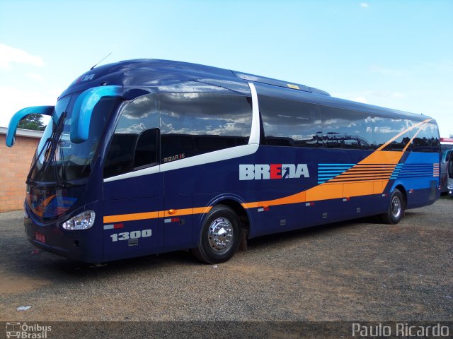Breda Transportes e Serviços 1300 na cidade de Itu, São Paulo, Brasil, por Paulo Ricardo. Número da foto: #2244513.