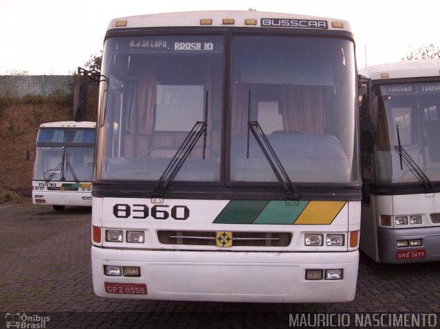 Empresa Gontijo de Transportes 8360 na cidade de Contagem, Minas Gerais, Brasil, por Maurício Nascimento. ID da foto: 2243228.