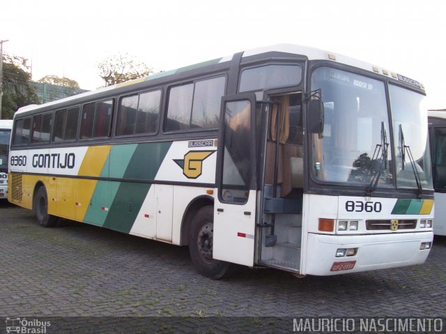 Empresa Gontijo de Transportes 8360 na cidade de Contagem, Minas Gerais, Brasil, por Maurício Nascimento. ID da foto: 2243232.