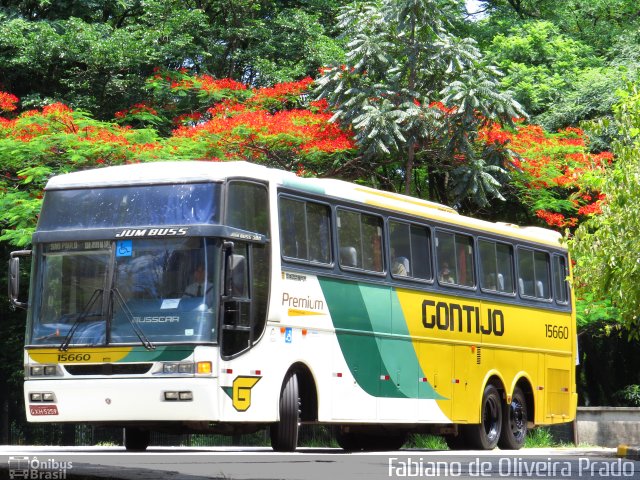 Empresa Gontijo de Transportes 15660 na cidade de São Paulo, São Paulo, Brasil, por Fabiano de Oliveira Prado. Número da foto: #2243412.
