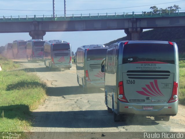 Expresso Line Tour 1260 na cidade de Itu, São Paulo, Brasil, por Paulo Ricardo. Número da foto: #2244528.