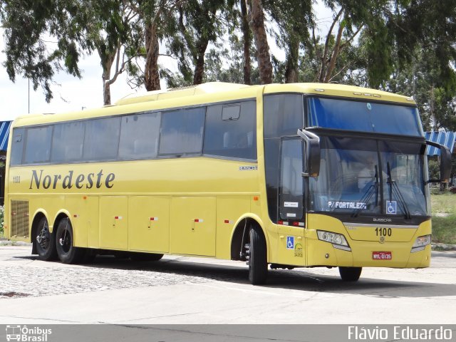 Viação Nordeste 1100 na cidade de Natal, Rio Grande do Norte, Brasil, por Flávio Eduardo. Número da foto: #2245880.