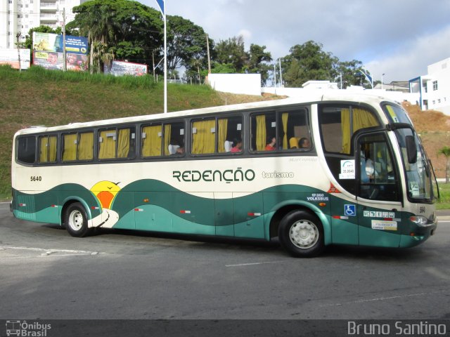 Redenção Turismo 5640 na cidade de Taboão da Serra, São Paulo, Brasil, por Bruno Santino. Número da foto: #2245617.