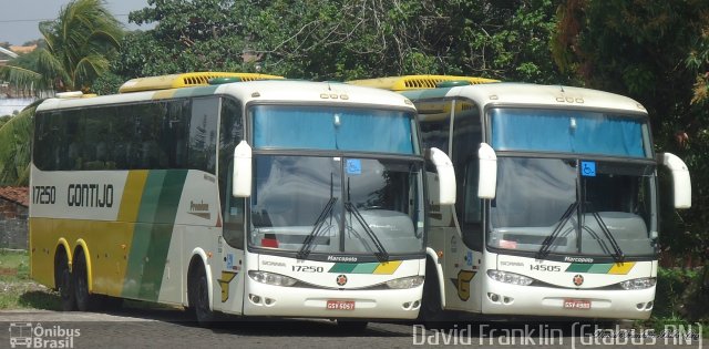 Empresa Gontijo de Transportes 17250 na cidade de Natal, Rio Grande do Norte, Brasil, por David Franklin. Número da foto: #2244903.
