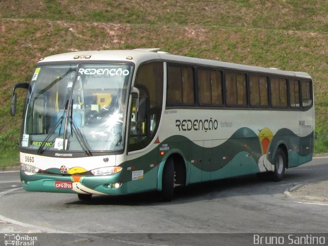 Redenção Turismo 5660 na cidade de Taboão da Serra, São Paulo, Brasil, por Bruno Santino. Número da foto: #2245621.