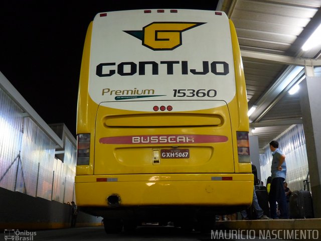 Empresa Gontijo de Transportes 15360 na cidade de Belo Horizonte, Minas Gerais, Brasil, por Maurício Nascimento. Número da foto: #2246818.