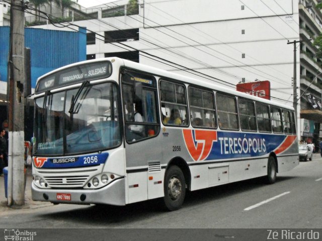 Viação Teresópolis 2056 na cidade de Teresópolis, Rio de Janeiro, Brasil, por Zé Ricardo Reis. Número da foto: #2245188.