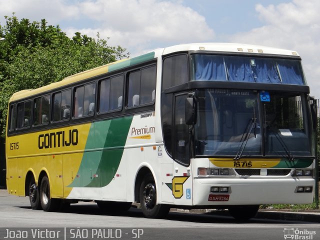 Empresa Gontijo de Transportes 15715 na cidade de São Paulo, São Paulo, Brasil, por João Victor. ID da foto: 2246121.