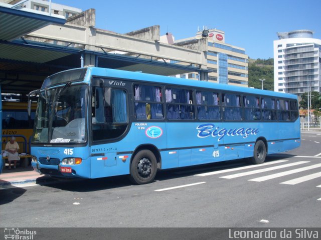 Biguaçu Transportes Coletivos Administração e Participação 415 na cidade de Florianópolis, Santa Catarina, Brasil, por Leonardo da Silva. Número da foto: #2245587.