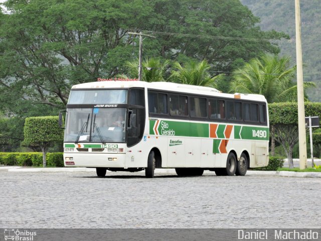 Cia. São Geraldo de Viação 11490 na cidade de Jequié, Bahia, Brasil, por Daniel  Machado. Número da foto: #2246547.