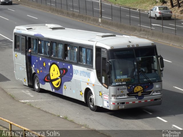 ATP - Autotransportes Palmares 19 na cidade de Belén, Heredia, Costa Rica, por Andrey Segura Solís. Número da foto: #2244861.