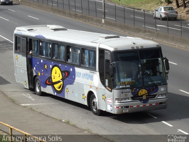 ATP - Autotransportes Palmares 19 na cidade de , por Andrey Segura Solís. ID da foto: 2244861.