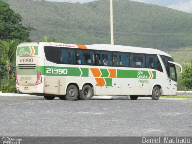 Cia. São Geraldo de Viação 21390 na cidade de Jequié, Bahia, Brasil, por Daniel  Machado. Número da foto: #2246543.