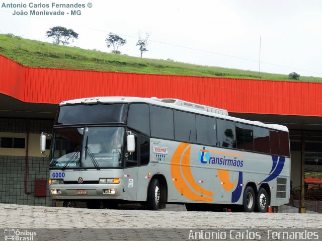 Transirmãos Turismo 6000 na cidade de João Monlevade, Minas Gerais, Brasil, por Antonio Carlos Fernandes. Número da foto: #2213298.