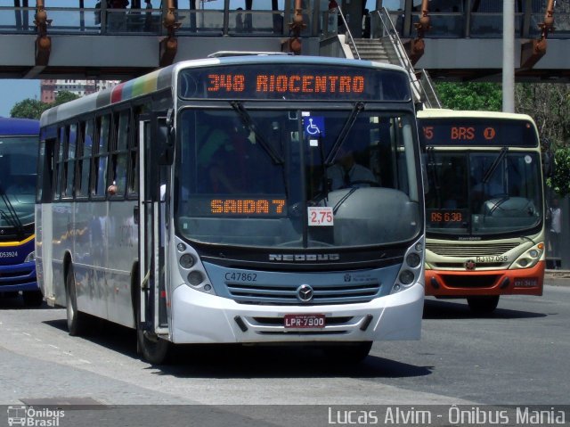 Viação Redentor C47862 na cidade de Rio de Janeiro, Rio de Janeiro, Brasil, por Lucas Alvim. Número da foto: #2214217.