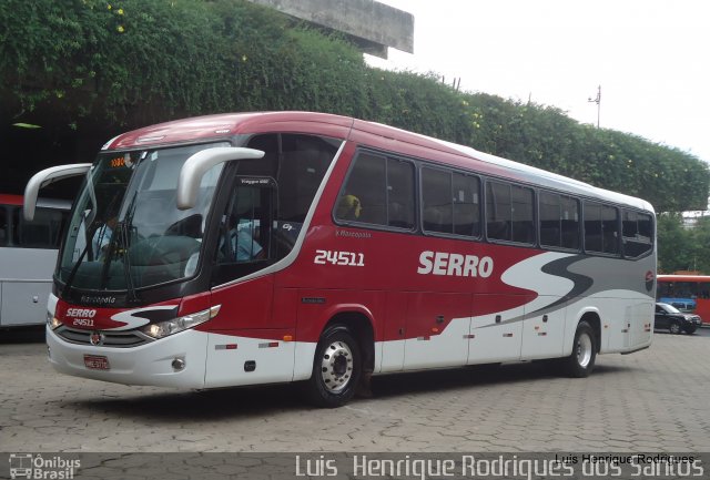 Viação Serro 24511 na cidade de Belo Horizonte, Minas Gerais, Brasil, por Luis  Henrique Rodrigues dos Santos. Número da foto: #2214342.