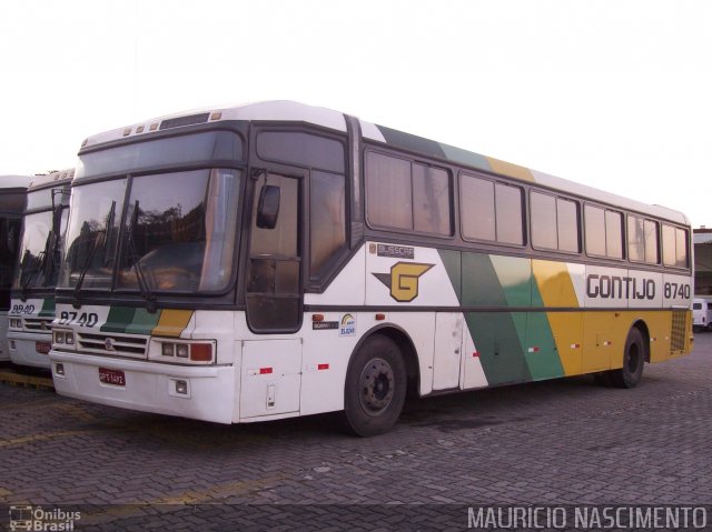 Empresa Gontijo de Transportes 8740 na cidade de Contagem, Minas Gerais, Brasil, por Maurício Nascimento. ID da foto: 2213984.