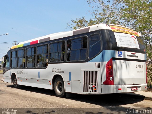 Translitorânea Turística C21026 na cidade de Rio de Janeiro, Rio de Janeiro, Brasil, por Zé Ricardo Reis. Número da foto: #2247571.