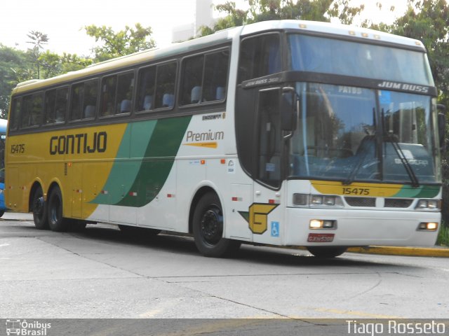 Empresa Gontijo de Transportes 15475 na cidade de São Paulo, São Paulo, Brasil, por Tiago Rosseto. ID da foto: 2247169.