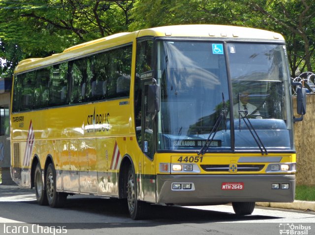 Viação Itapemirim 44051 na cidade de Salvador, Bahia, Brasil, por Ícaro Chagas. Número da foto: #2247976.