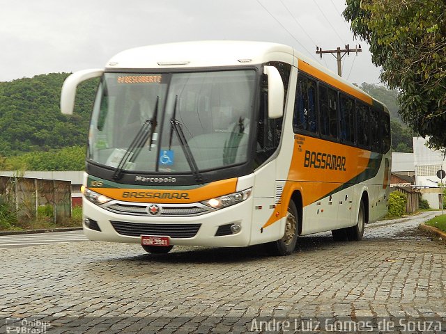 Viação Bassamar 105 na cidade de Juiz de Fora, Minas Gerais, Brasil, por André Luiz Gomes de Souza. Número da foto: #2247102.