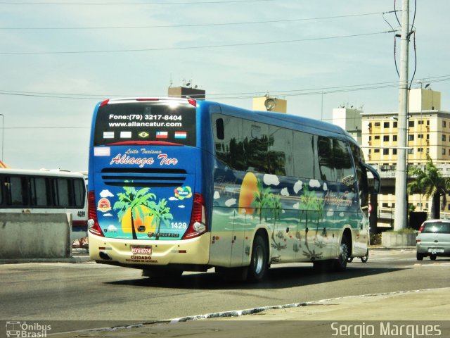 Aliança Tur Transporte de Passageiros e Turismo 1429 na cidade de Aracaju, Sergipe, Brasil, por Sergio Marques . Número da foto: #2247726.