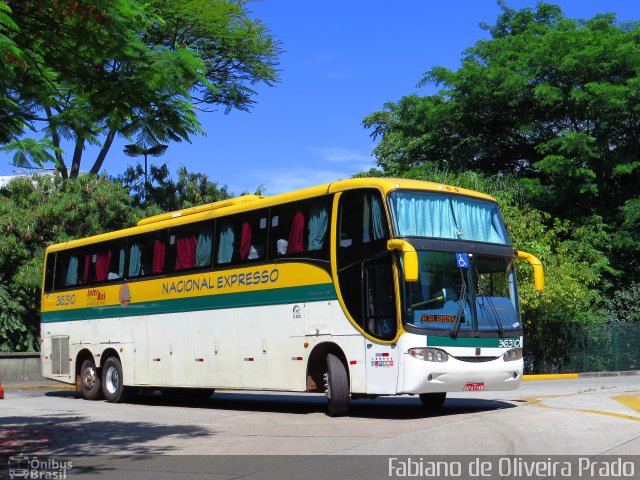 Nacional Expresso 36310 na cidade de São Paulo, São Paulo, Brasil, por Fabiano de Oliveira Prado. Número da foto: #2247131.