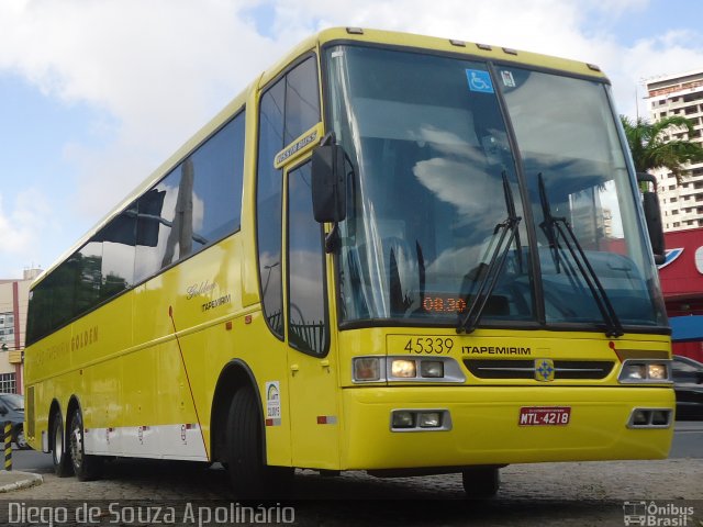 Viação Itapemirim 45339 na cidade de Fortaleza, Ceará, Brasil, por Diego  de Souza. Número da foto: #2248330.