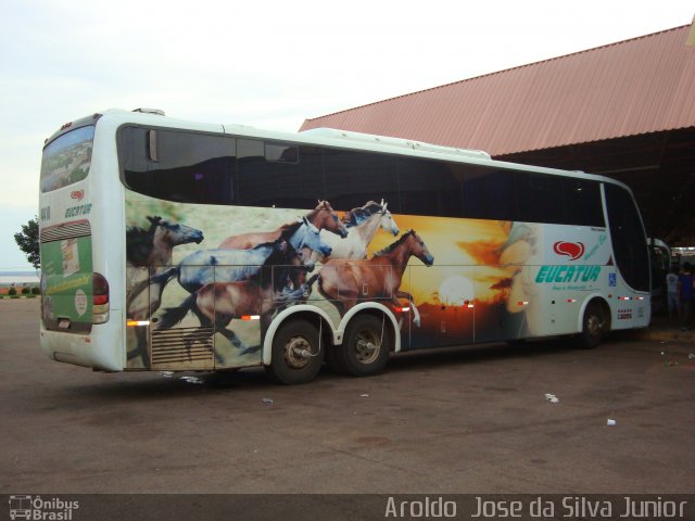 Eucatur - Empresa União Cascavel de Transportes e Turismo 4410 na cidade de Rondonópolis, Mato Grosso, Brasil, por Aroldo  Jose da Silva Junior. ID da foto: 2247147.