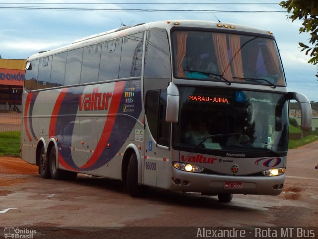 Valtur Turismo - Constantina Turismo Ltda(RS) 16000 na cidade de Rondonópolis, Mato Grosso, Brasil, por Alexandre Rodrigo. ID da foto: 2247178.