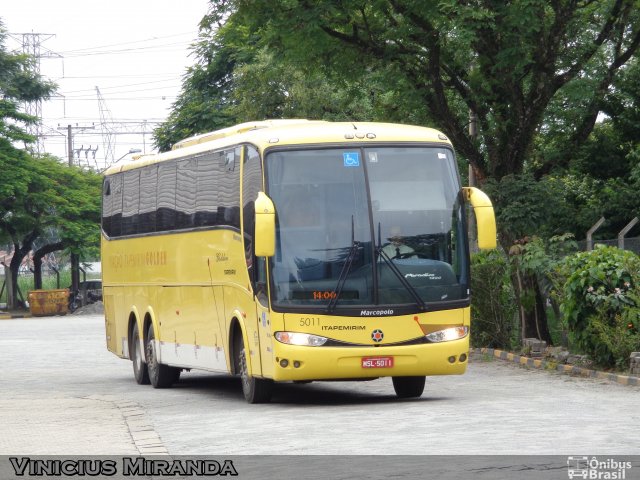 Viação Itapemirim 5011 na cidade de São José dos Campos, São Paulo, Brasil, por Vinicius Miranda. ID da foto: 2247505.