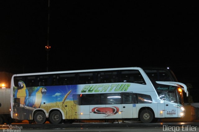 Eucatur - Empresa União Cascavel de Transportes e Turismo 4820 na cidade de Primavera do Leste, Mato Grosso, Brasil, por Diego Eifler. Número da foto: #2247143.