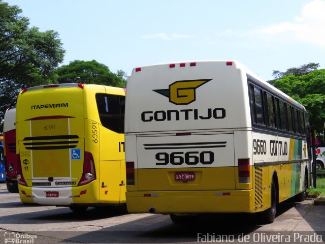 Empresa Gontijo de Transportes 9660 na cidade de São Paulo, São Paulo, Brasil, por Fabiano de Oliveira Prado. ID da foto: 2247120.