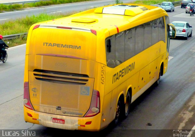 Viação Itapemirim 60585 na cidade de Recife, Pernambuco, Brasil, por Lucas Silva. Número da foto: #2249923.