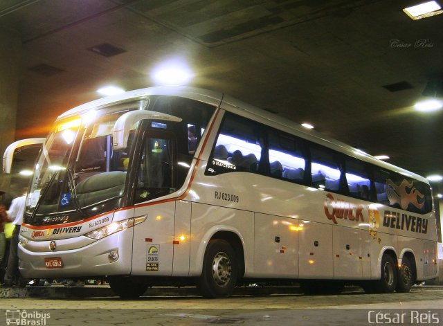 Quick Delivery RJ 623.009 na cidade de Belo Horizonte, Minas Gerais, Brasil, por César Ônibus. Número da foto: #2249371.