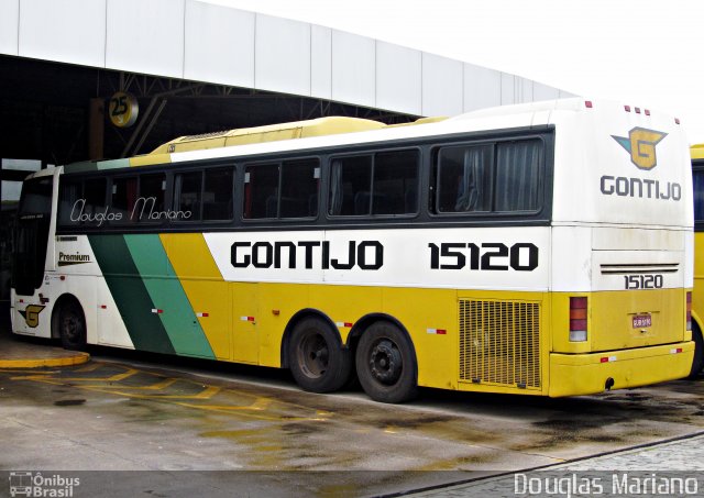 Empresa Gontijo de Transportes 15120 na cidade de Perdões, Minas Gerais, Brasil, por Douglas Mariano. Número da foto: #2249525.