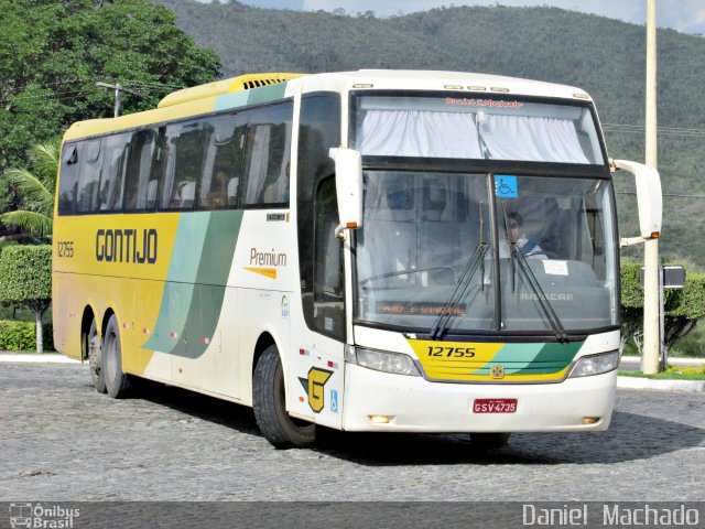 Empresa Gontijo de Transportes 12755 na cidade de Jequié, Bahia, Brasil, por Daniel  Machado. Número da foto: #2249537.