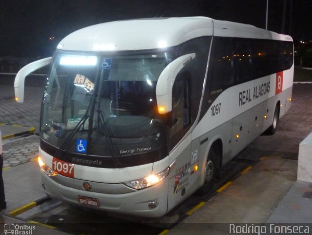 Real Alagoas de Viação 1097 na cidade de Maceió, Alagoas, Brasil, por Rodrigo Fonseca. Número da foto: #2250321.
