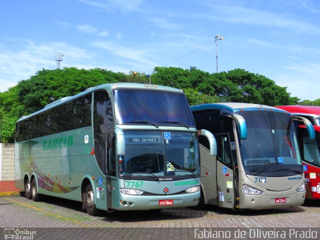 Viação Garcia 7767 na cidade de São Paulo, São Paulo, Brasil, por Fabiano de Oliveira Prado. Número da foto: #2249153.