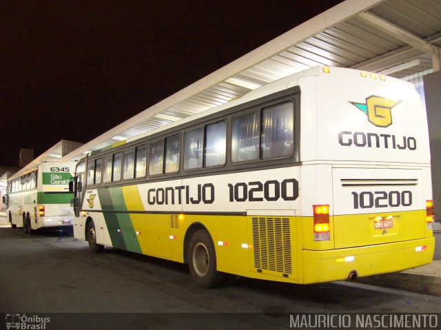 Empresa Gontijo de Transportes 10200 na cidade de Belo Horizonte, Minas Gerais, Brasil, por Maurício Nascimento. ID da foto: 2250433.